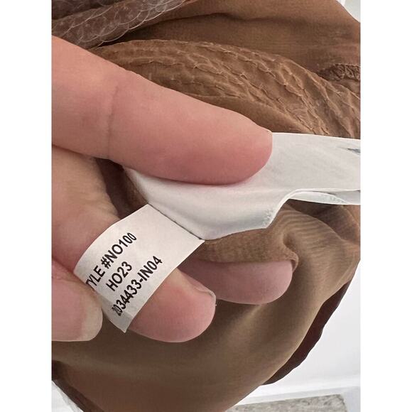 Madewell Sequin High Waisted Midi Pencil Skirt Fallen Timber N0100 Women 0 NWT - Picture 9 of 14